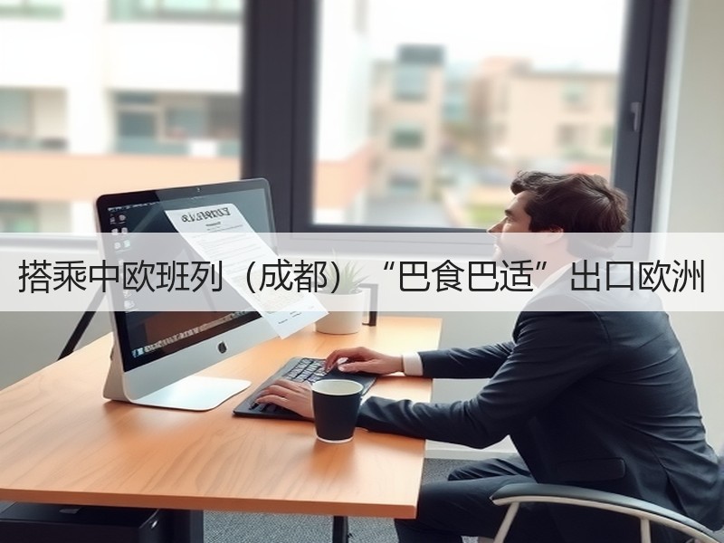 搭乘中欧班列（成都）“巴食巴适”出口欧洲