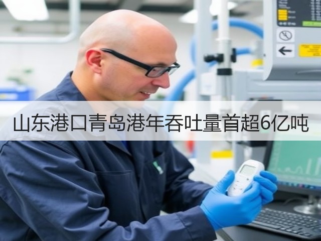 山东港口青岛港年吞吐量首超6亿吨(图2) 山东港口青岛港年吞吐量首超6亿吨(图2)