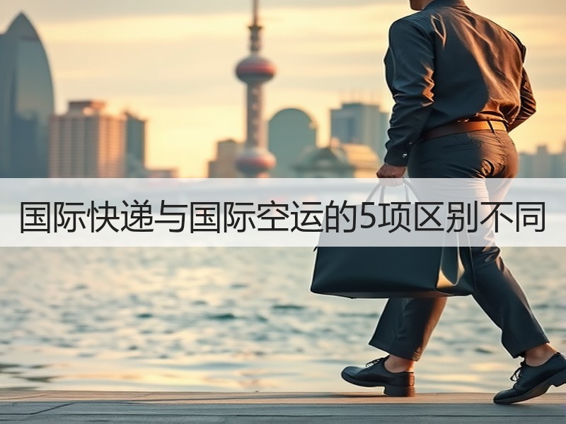 国际快递与国际空运的5项区别不同