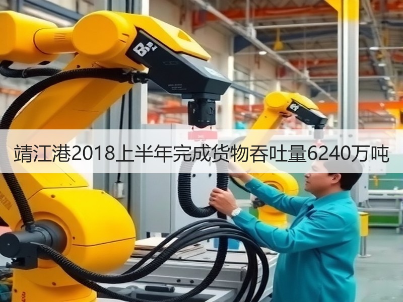 靖江港2018上半年完成货物吞吐量6240万吨
