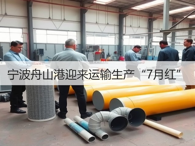 宁波舟山港迎来运输生产“7月红”(图3)