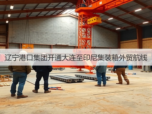 辽宁港口集团开通大连至印尼集装箱外贸航线(图2) 辽宁港口集团开通大连至印尼集装箱外贸航线(图2)