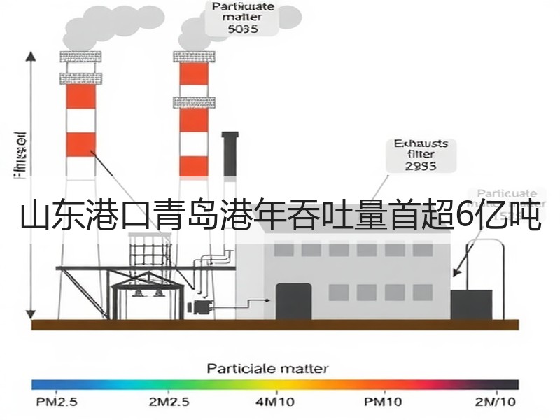 山东港口青岛港年吞吐量首超6亿吨