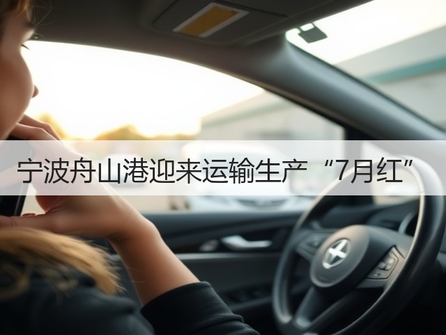 宁波舟山港迎来运输生产“7月红”(图2)