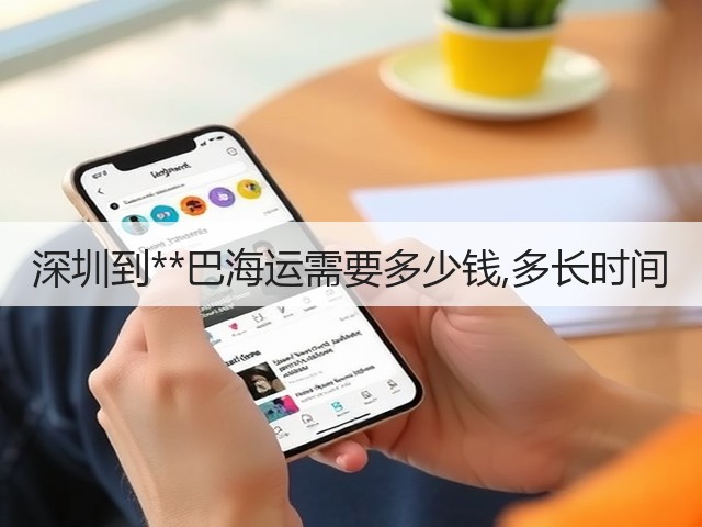 深圳到**巴海运需要多少钱,多长时间(图3)