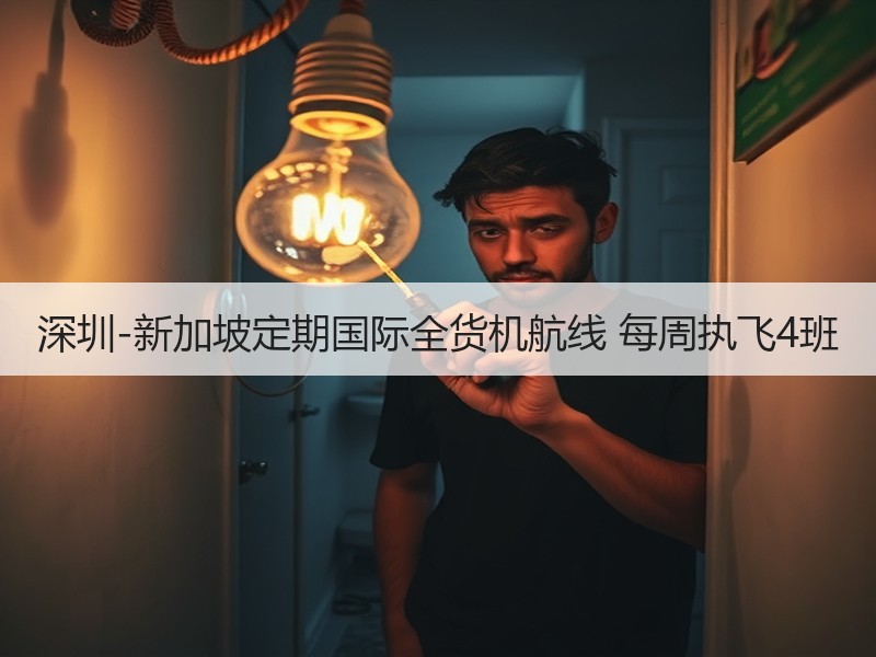 深圳-新加坡定期国际全货机航线 每周执飞4班