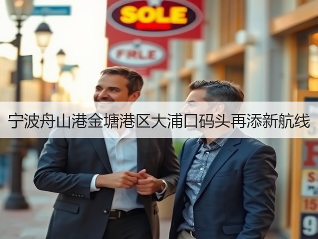 宁波舟山港金塘港区大浦口码头再添新航线(图1)