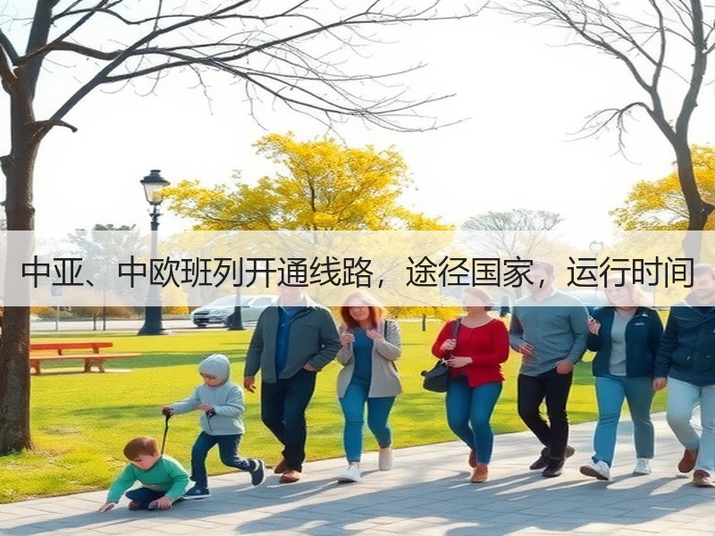 中亚、中欧班列开通线路，途径国家，运行时间