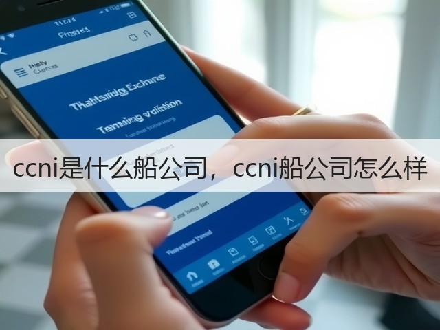 ccni是什么船公司,ccni船公司怎么样(图1) ccni是什么船公司,ccni船公司怎么样(图1)