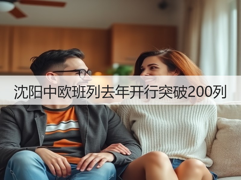 沈阳中欧班列去年开行突破200列