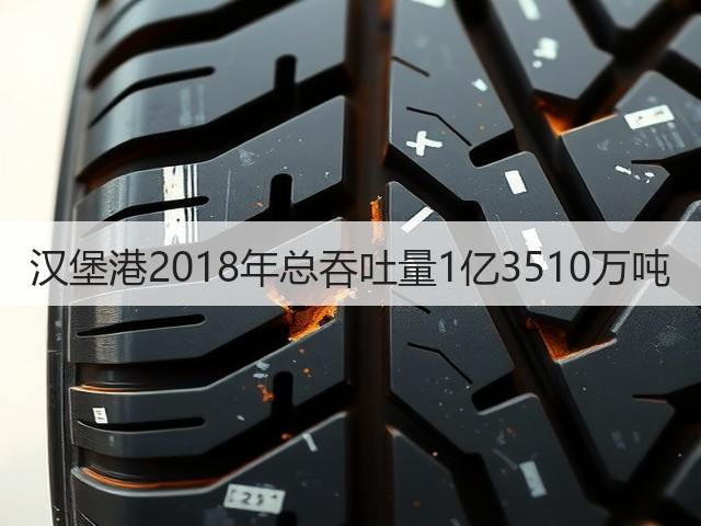 汉堡港2018年总吞吐量1亿3510万吨(图1) 汉堡港2018年总吞吐量1亿3510万吨(图1)