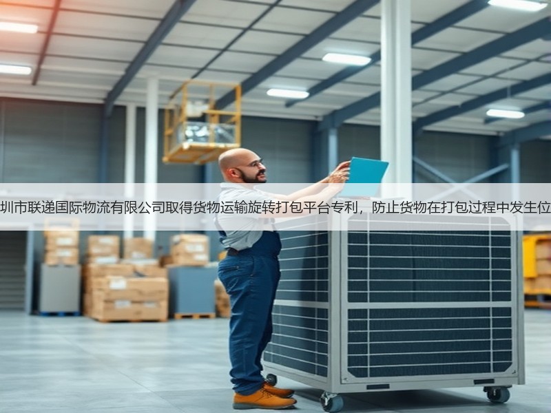 深圳市联递国际物流有限公司取得货物运输旋转打包平台专利，防止货物在打包过程中发生位移
