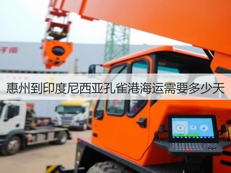 惠州到印度尼西亚孔雀港海运需要多少天