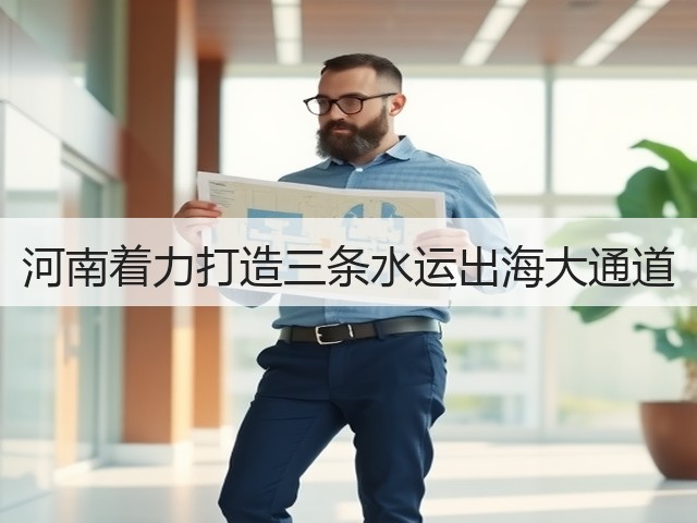 河南着力打造三条水运出海大通道(图1)