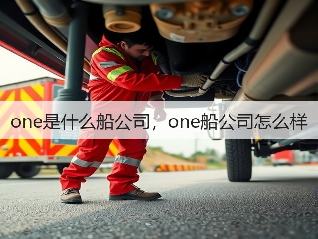 one是什么船公司，one船公司怎么样(图1)