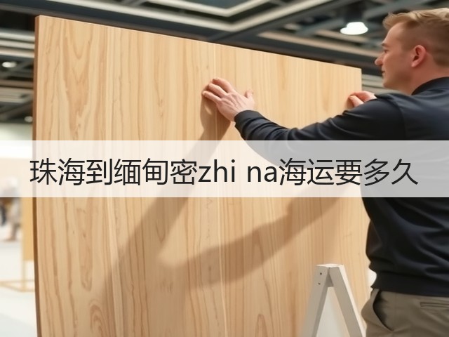 珠海到缅甸密zhi na海运要多久(图3)