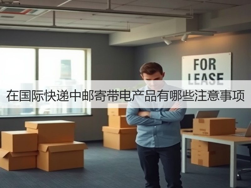 在国际快递中邮寄带电产品有哪些注意事项