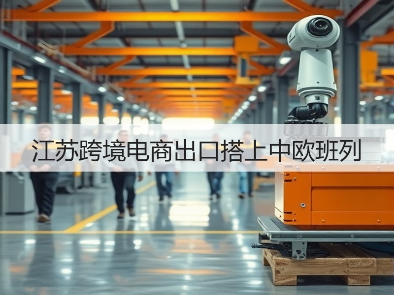 江苏跨境电商出口搭上中欧班列