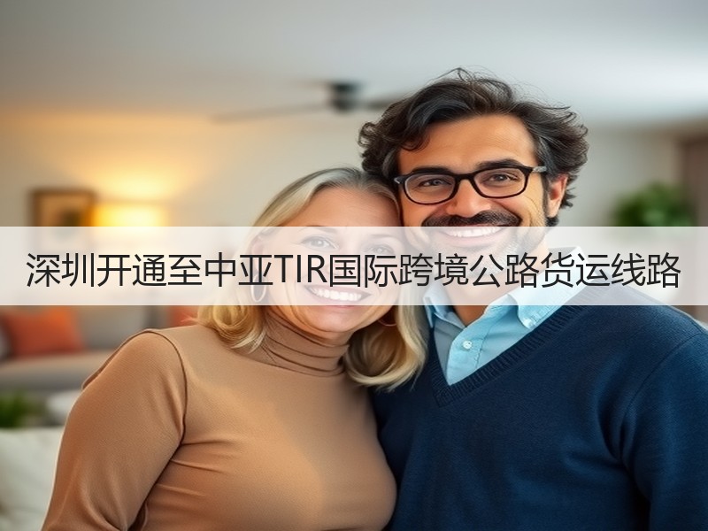 深圳开通至中亚TIR国际跨境公路货运线路