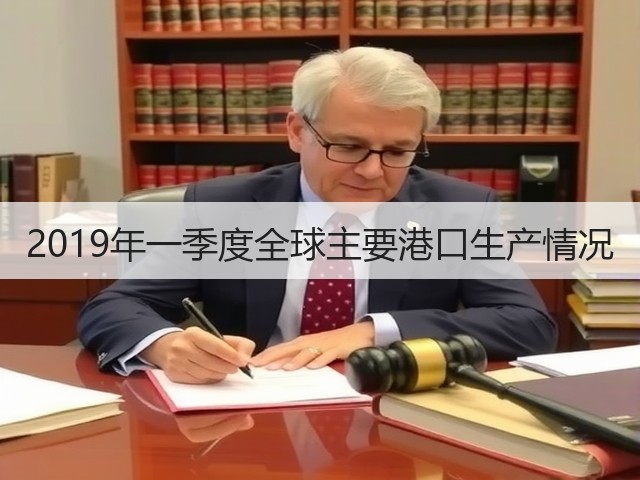 2019年一季度全球主要港口生产情况(图2) 2019年一季度全球主要港口生产情况(图2)