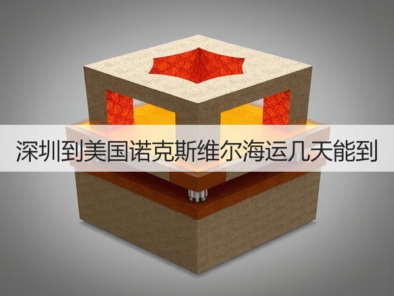 深圳到美国诺克斯维尔海运几天能到