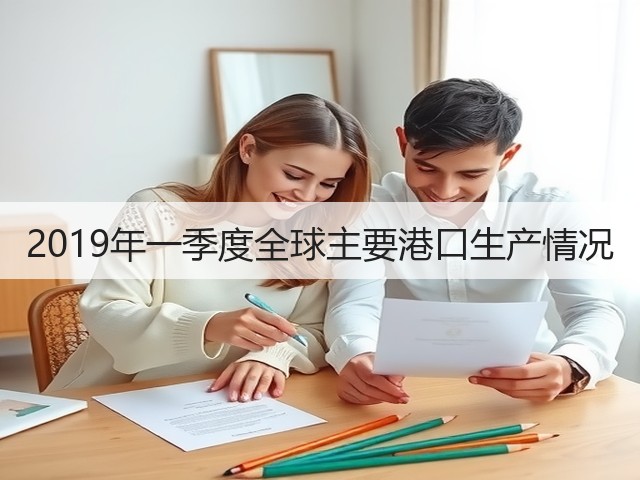 2019年一季度全球主要港口生产情况(图3) 2019年一季度全球主要港口生产情况(图3)