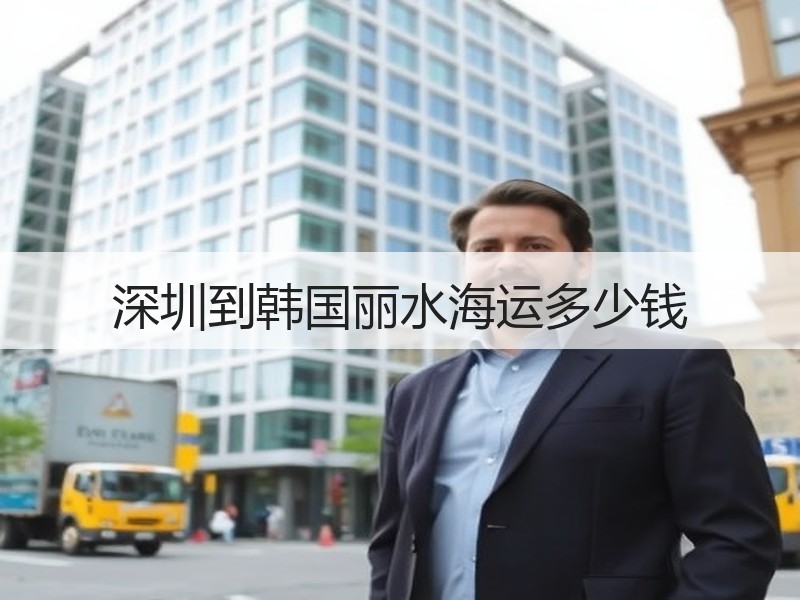 深圳到韩国丽水海运多少钱