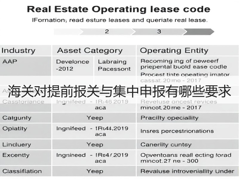 海关对提前报关与集中申报有哪些要求