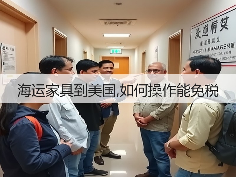 海运家具到美国,如何操作能免税