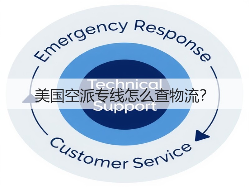 美国空派专线怎么查物流？