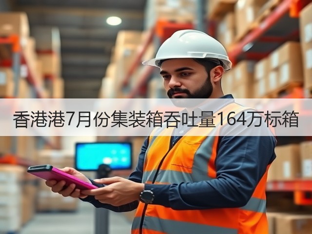 香港港7月份集装箱吞吐量164万标箱(图2)