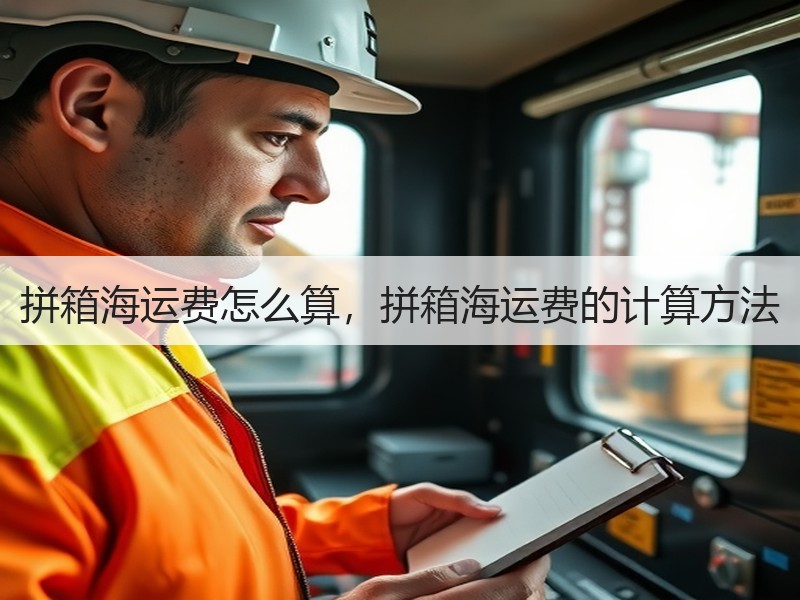 拼箱海运费怎么算，拼箱海运费的计算方法
