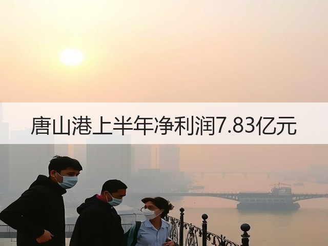 唐山港上半年净利润7.83亿元(图2) 唐山港上半年净利润7.83亿元(图2)