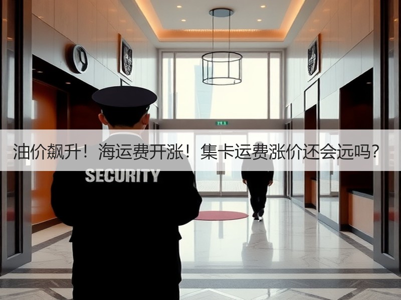 油价飙升！海运费开涨！集卡运费涨价还会远吗？