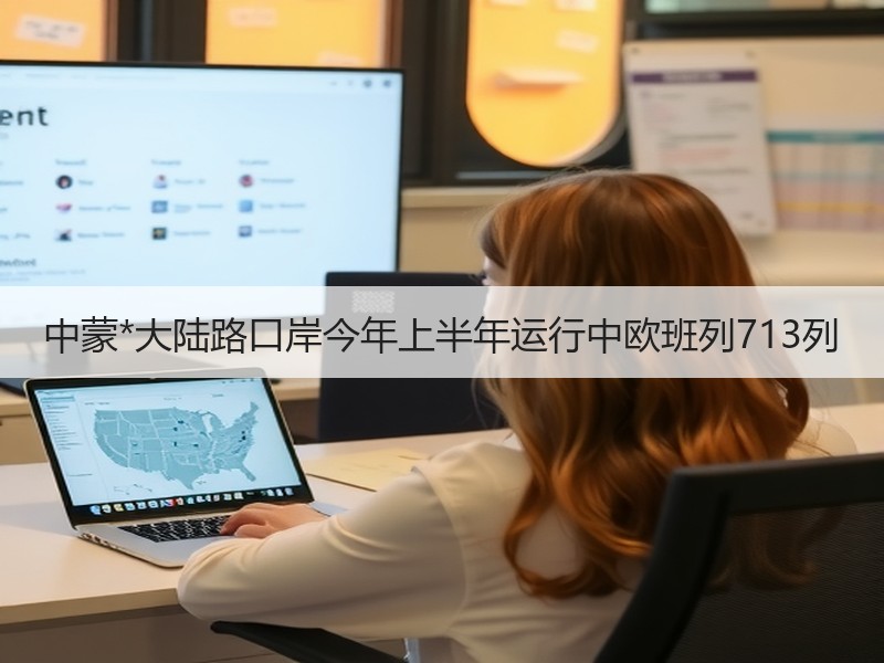 中蒙*大陆路口岸今年上半年运行中欧班列713列