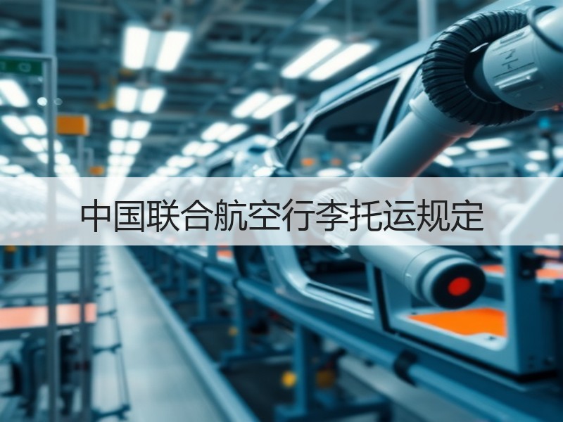 中国联合航空行李托运规定