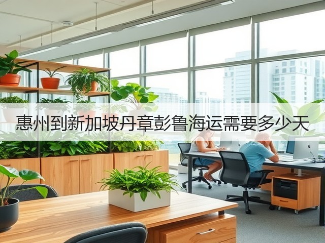 惠州到新加坡丹章彭鲁海运需要多少天(图3)