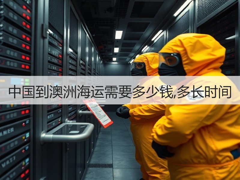 中国到澳洲海运需要多少钱,多长时间