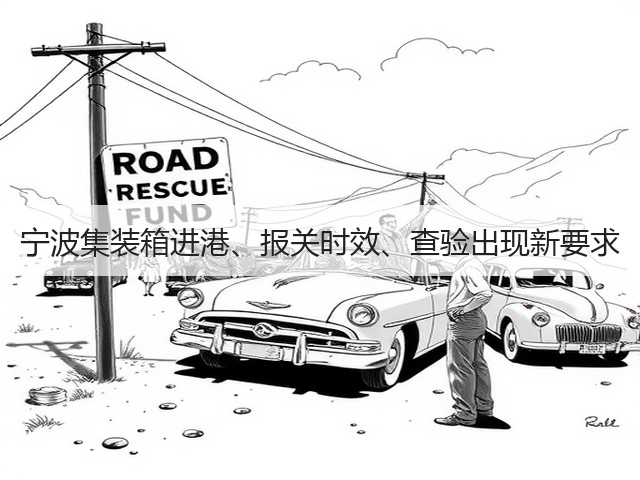 宁波集装箱进港、报关时效、查验出现新要求(图2) 宁波集装箱进港、报关时效、查验出现新要求(图2)