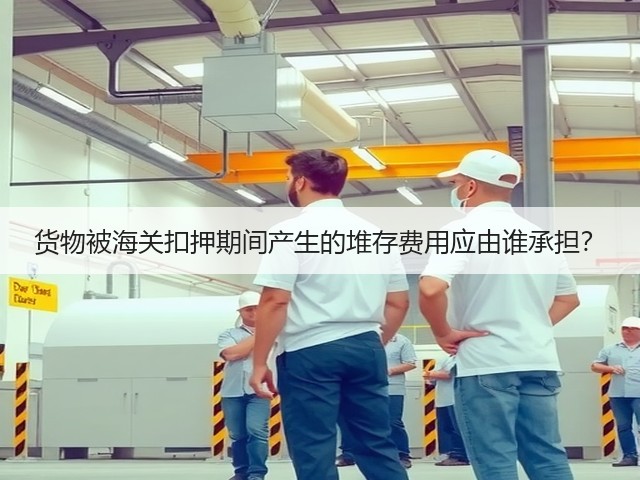 货物被海关扣押期间产生的堆存费用应由谁承担?(图1) 货物被海关扣押期间产生的堆存费用应由谁承担?(图1)