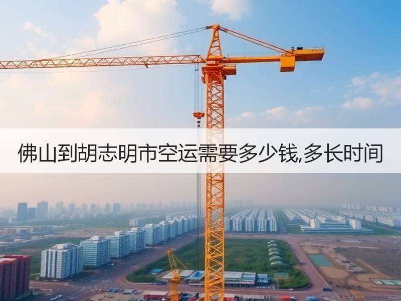 佛山到胡志明市空运需要多少钱,多长时间