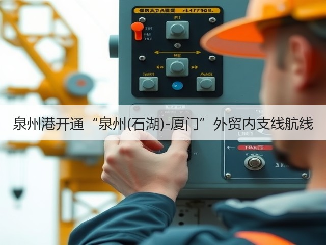 泉州港开通“泉州(石湖)-厦门”外贸内支线航线(图1) 泉州港开通“泉州(石湖)-厦门”外贸内支线航线(图1)