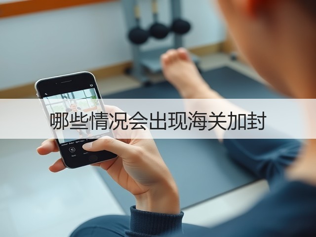 哪些情况会出现海关加封(图3) 哪些情况会出现海关加封(图3)