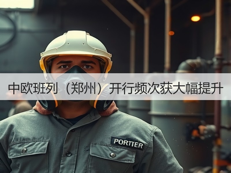 中欧班列（郑州）开行频次获大幅提升