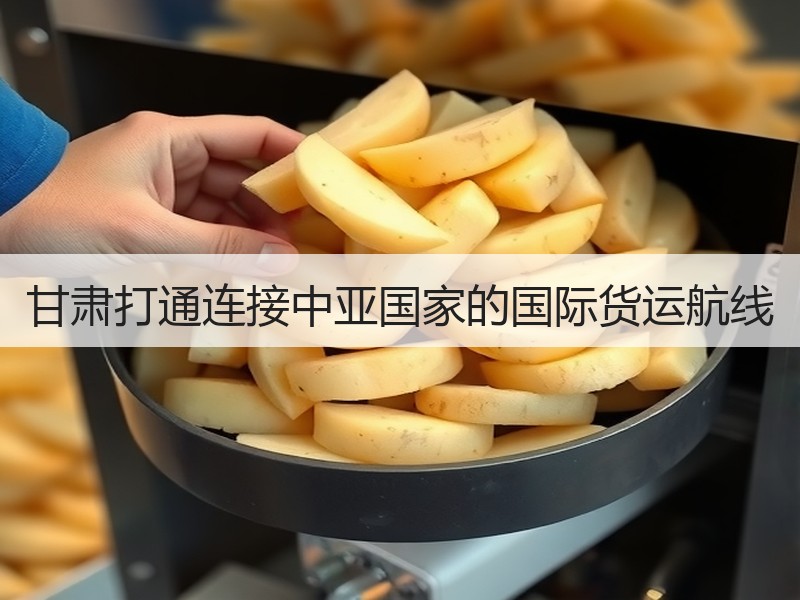 甘肃打通连接中亚国家的国际货运航线