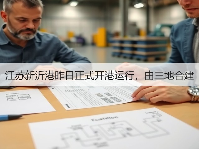 江苏新沂港昨日正式开港运行,由三地合建(图2) 江苏新沂港昨日正式开港运行,由三地合建(图2)