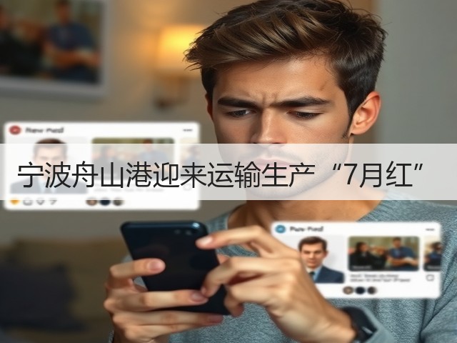 宁波舟山港迎来运输生产“7月红”(图1)
