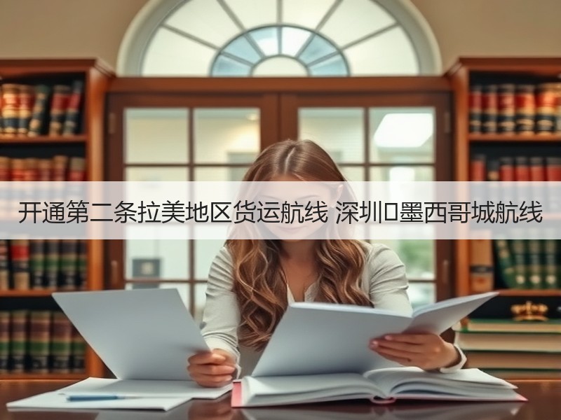 开通第二条拉美地区货运航线 深圳⇌墨西哥城航线