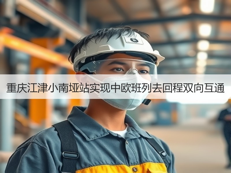 重庆江津小南垭站实现中欧班列去回程双向互通