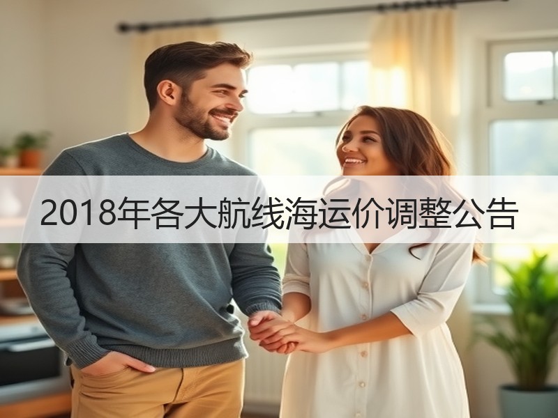 2018年各大航线海运价调整公告